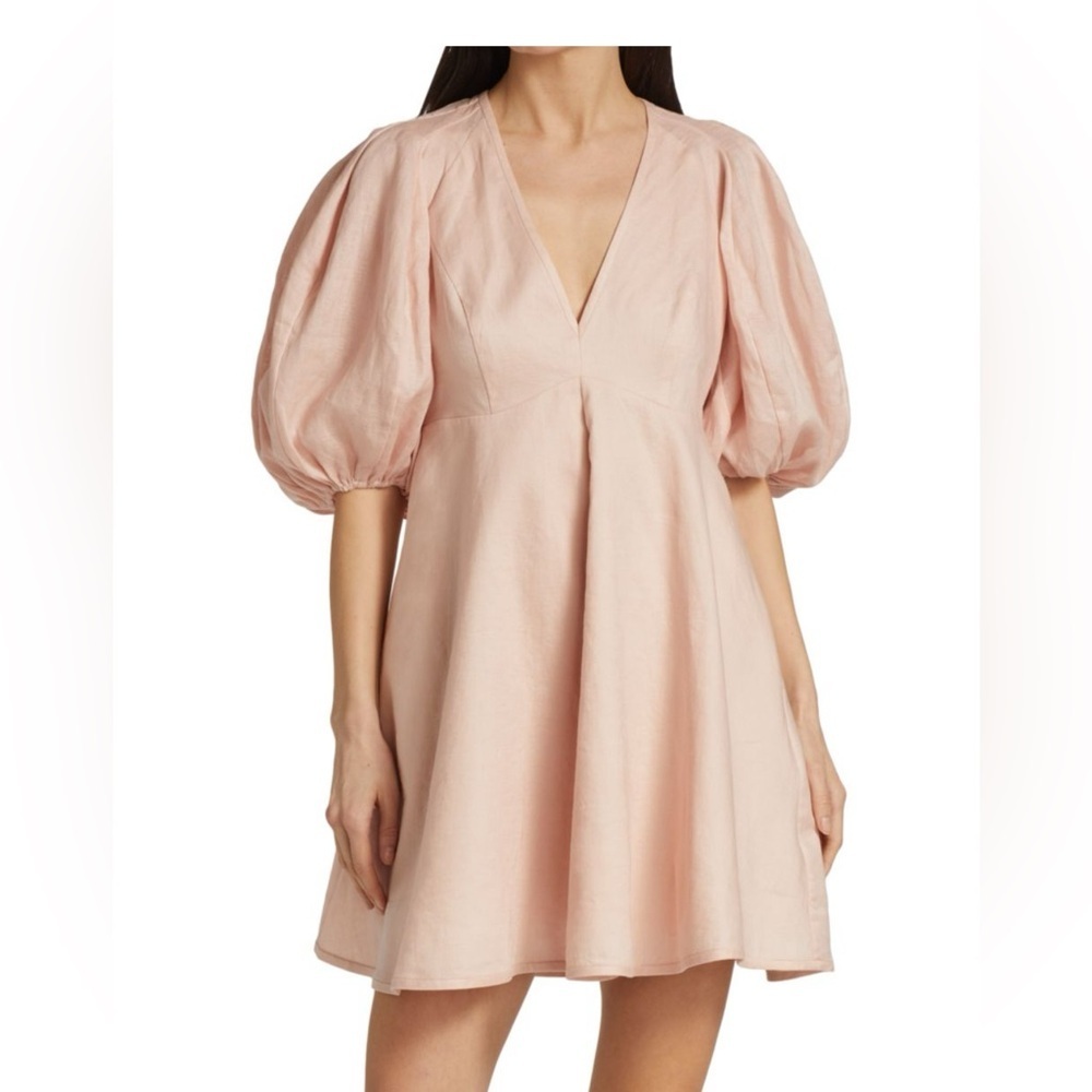 Zimmermann Dancer Day Linen Minidress Size 1